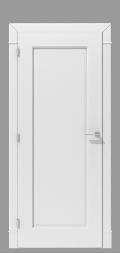 Klasyczne drzwi wewnętrzne z frezowaną płyciną – model K01