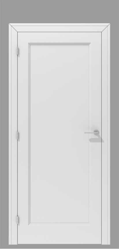 Klasyczne drzwi wewnętrzne z ramką schodkową – model K02