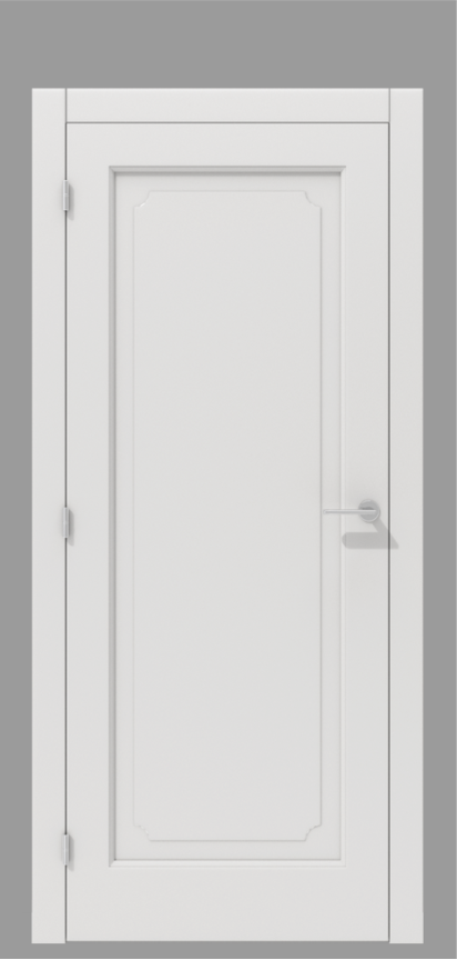 Klasyczne drzwi wewnętrzne z frezowaniami na ościeżnicy – model K03