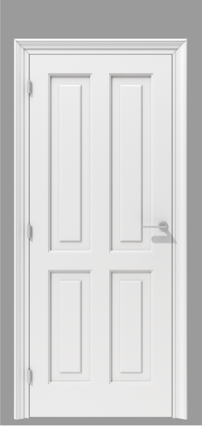 Klasyczne drzwi wewnętrzne z czterema płycinami – model K08
