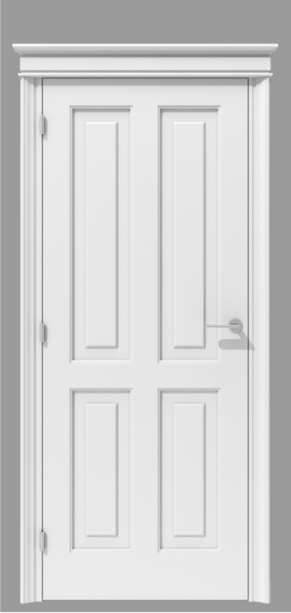 Klasyczne drzwi wewnętrzne z czterema płycinami – model K08