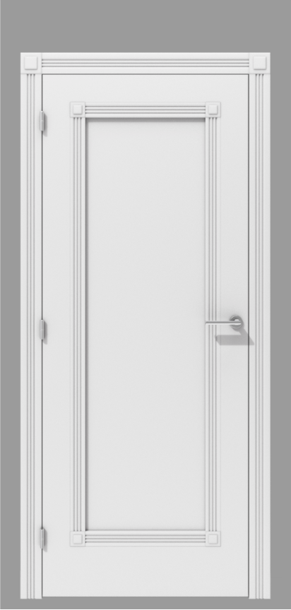 Klasyczne drzwi wewnętrzne z płyciną akcentowaną profilem ościeżnicowym – model K10