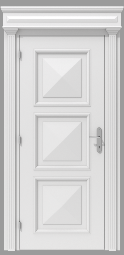 Klasyczne drzwi wewnętrzne z płyciną kasetonową – model K14