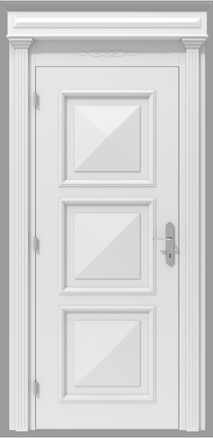 Klasyczne drzwi wewnętrzne z płyciną kasetonową – model K14