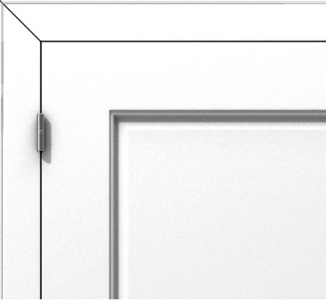 Klasyczne drzwi wewnętrzne z frezowaną płyciną – model K01