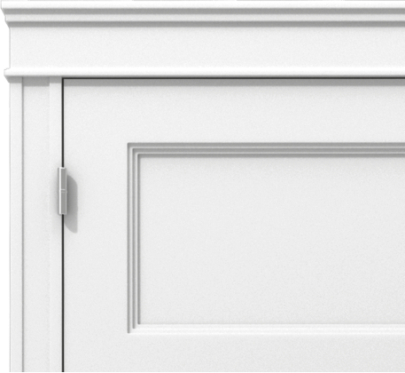 Klasyczne drzwi wewnętrzne inspirowane tradycyjnymi podziałami skrzydła – model K11