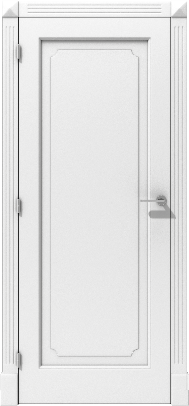 Klasyczne drzwi wewnętrzne z frezowaniami na ościeżnicy – model K03