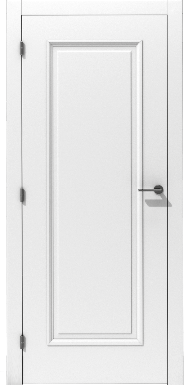 Klasyczne drzwi wewnętrzne z nakładaną ramką i profilowaną ościeżnicą – model K06