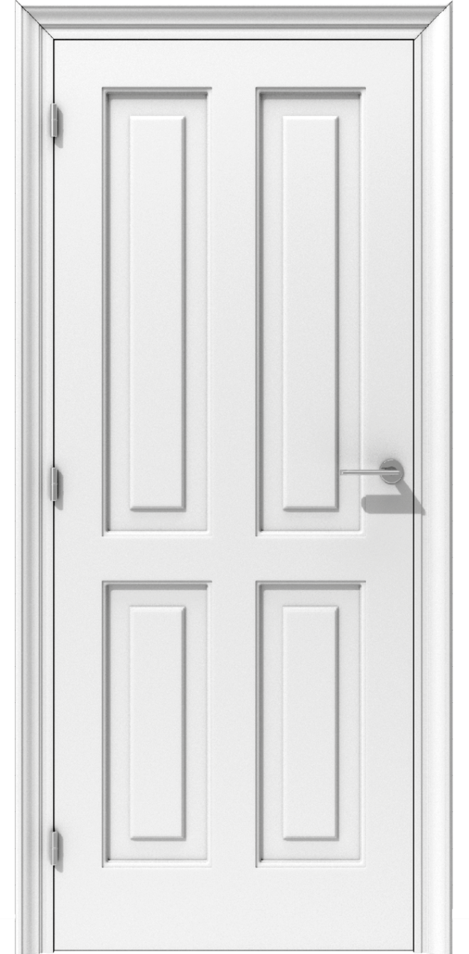 Klasyczne drzwi wewnętrzne z czterema płycinami – model K08