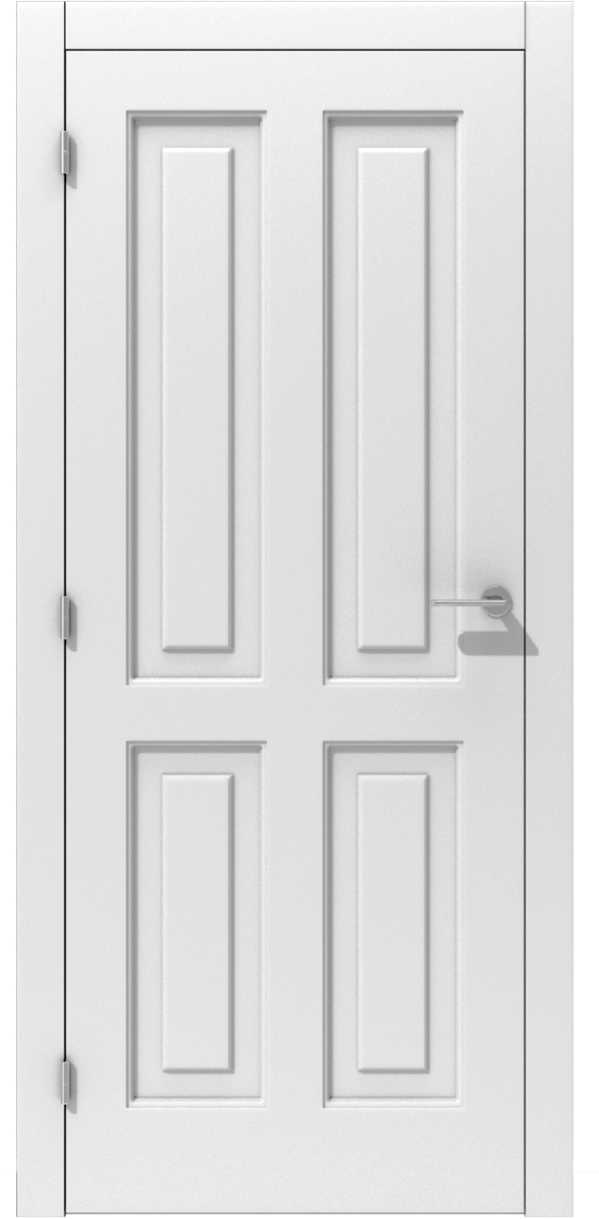 Klasyczne drzwi wewnętrzne z czterema płycinami – model K08