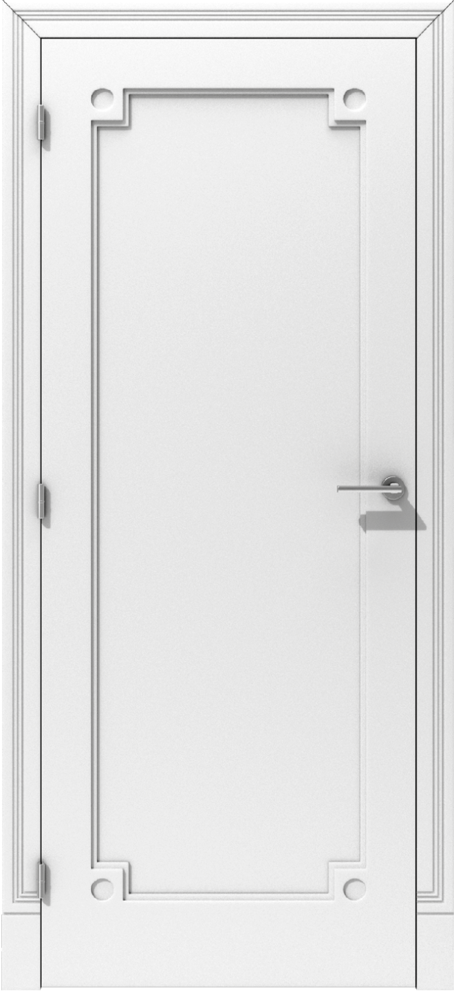 Klasyczne drzwi wewnętrzne z dekoracyjnym detalem  – model K09