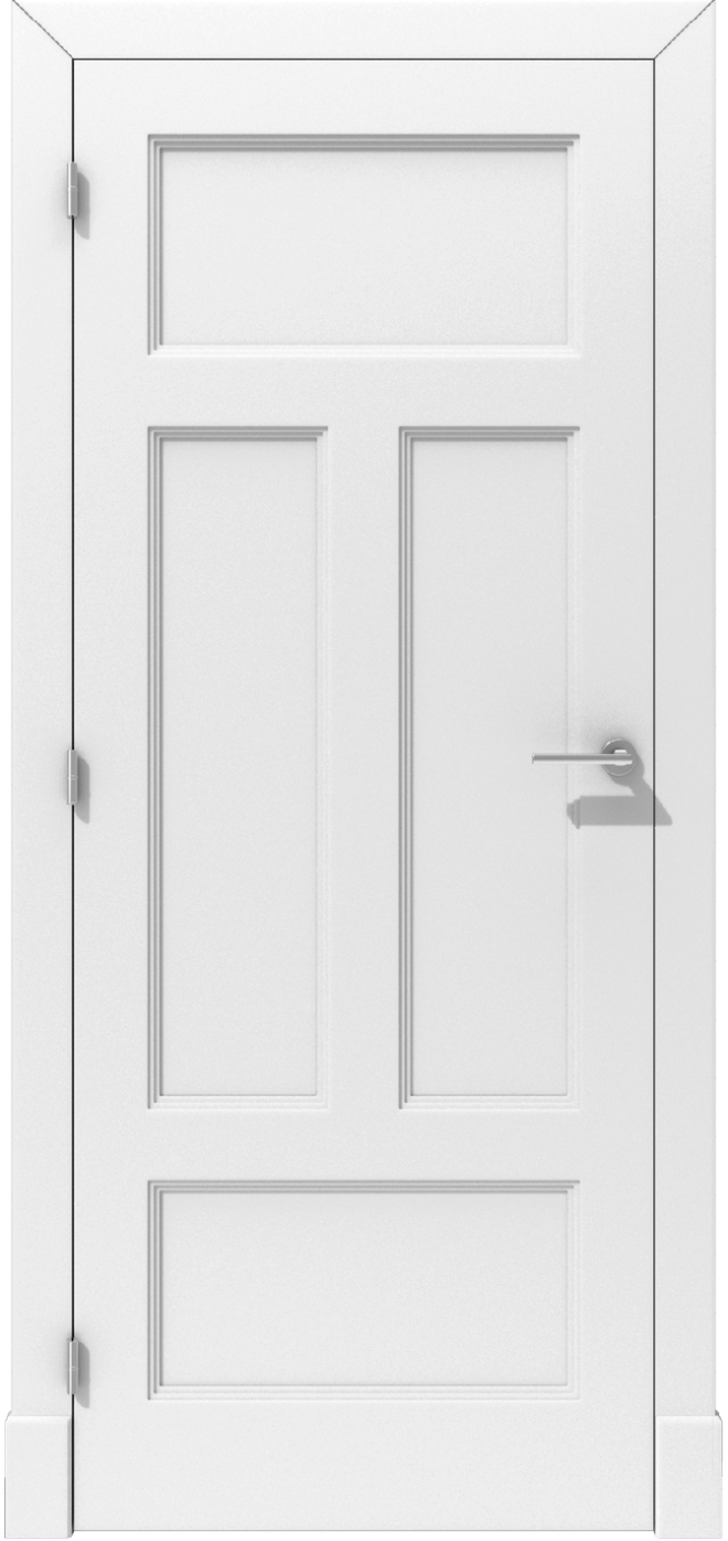 Klasyczne drzwi wewnętrzne inspirowane tradycyjnymi podziałami skrzydła – model K11