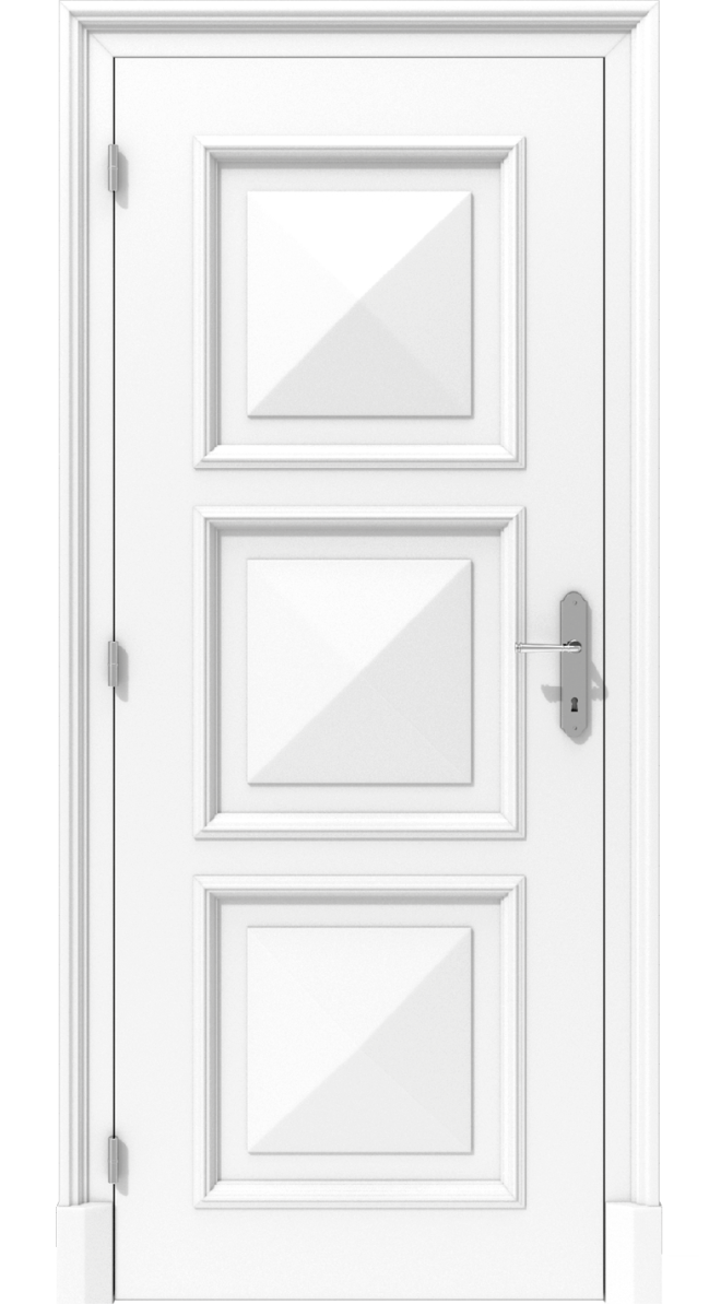 Klasyczne drzwi wewnętrzne z płyciną kasetonową – model K14