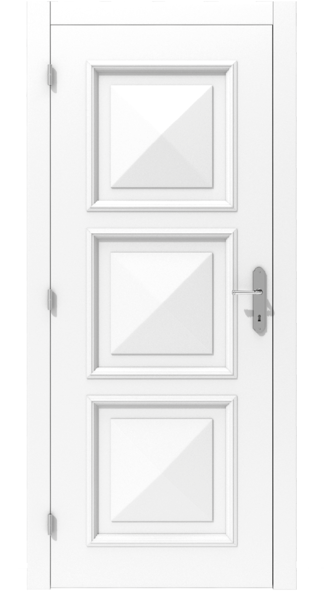 Klasyczne drzwi wewnętrzne z płyciną kasetonową – model K14