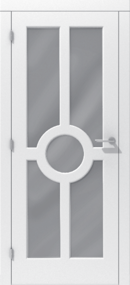 Klasyczne drzwi wewnętrzne z frezowaniami na ościeżnicy – model K03