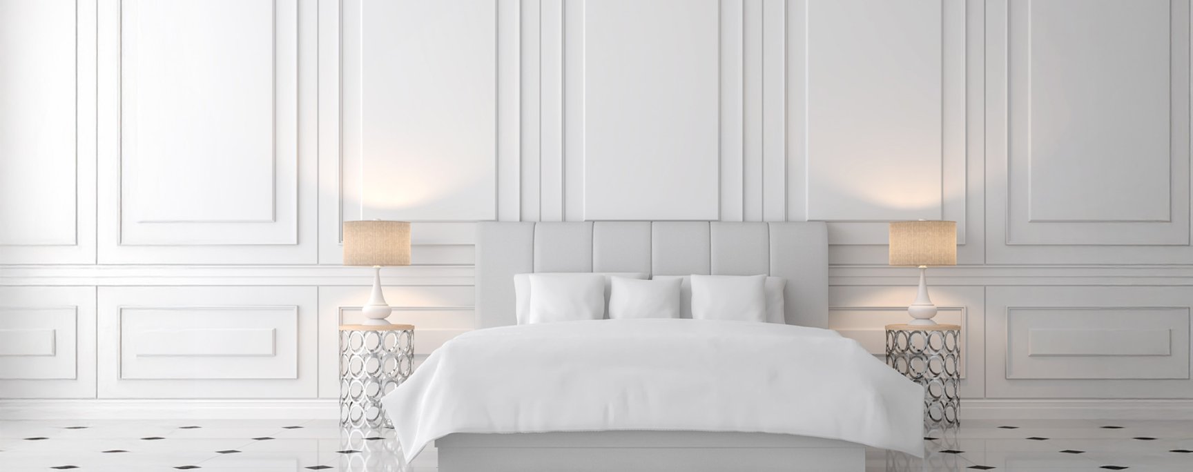 Klasyczne drzwi wewnętrzne z podziałem na dwie płyciny – model K05