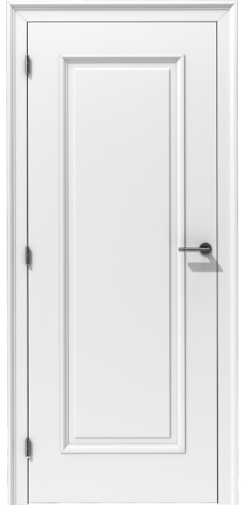 Klasyczne drzwi wewnętrzne z frezowaniami na ościeżnicy – model K03