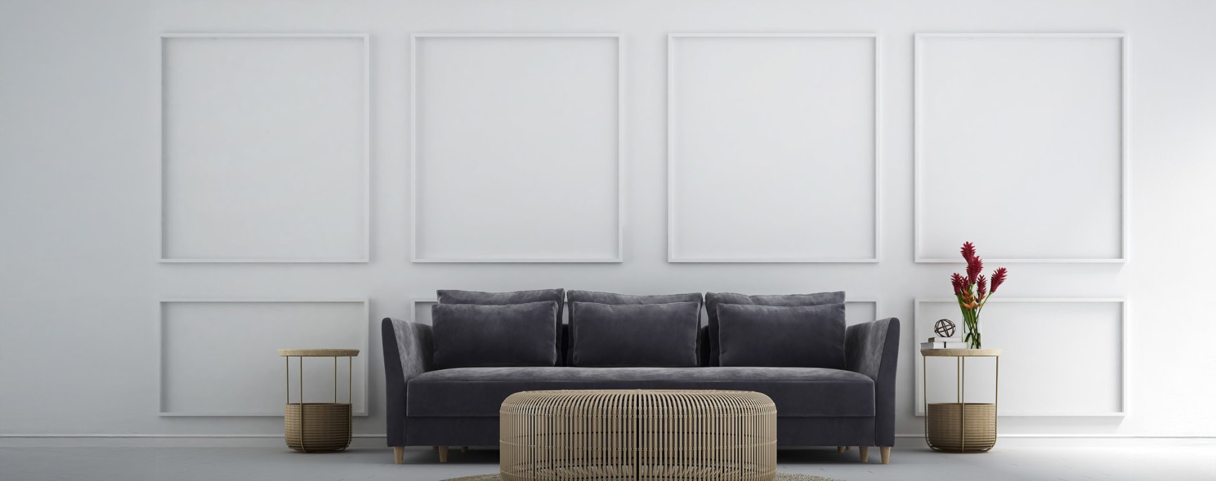 Klasyczne drzwi wewnętrzne z podziałem na trzy płyciny – model K07