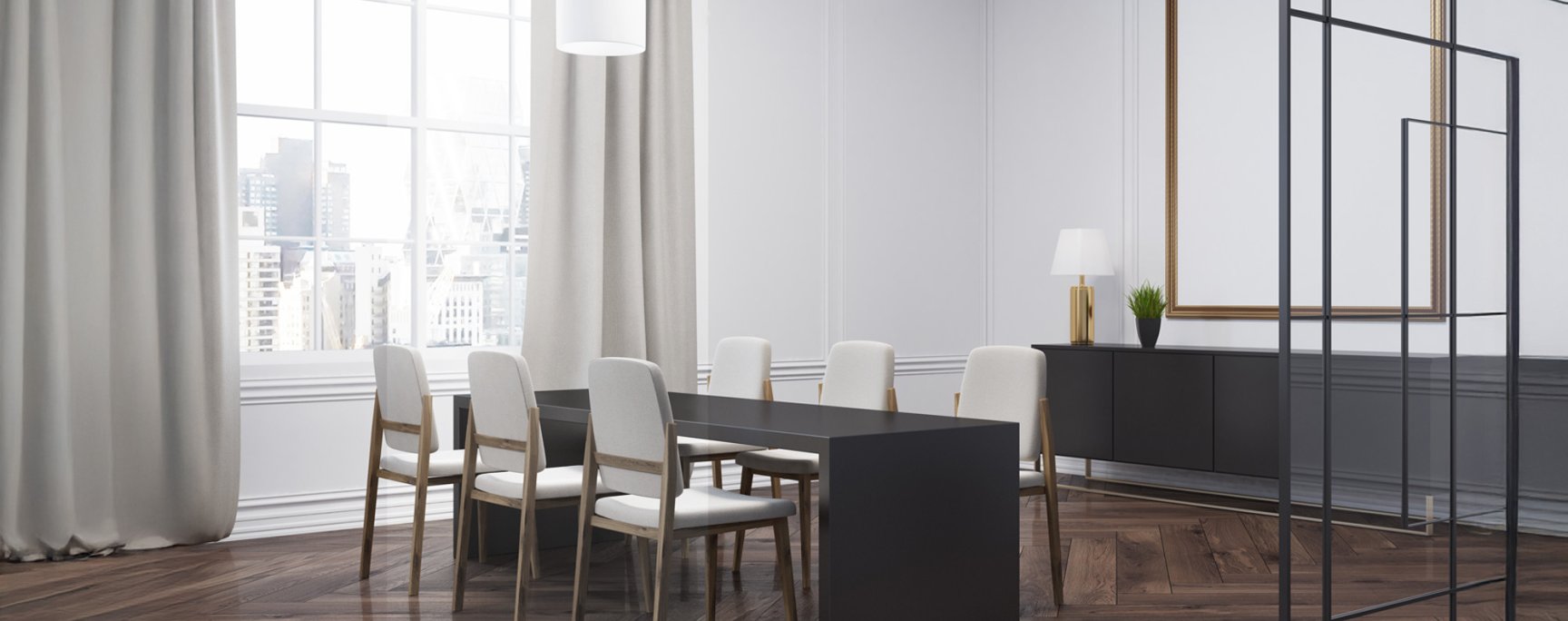 Klasyczne drzwi wewnętrzne fornirowane dębem z elementami z litego drewna – model K12