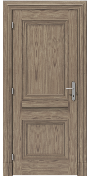 Klasyczne drzwi wewnętrzne z frezowaniami na ościeżnicy – model K03