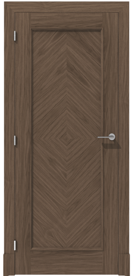 Klasyczne drzwi wewnętrzne z frezowaniami na ościeżnicy – model K03